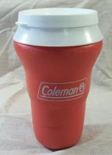 small Coleman red insulated cup