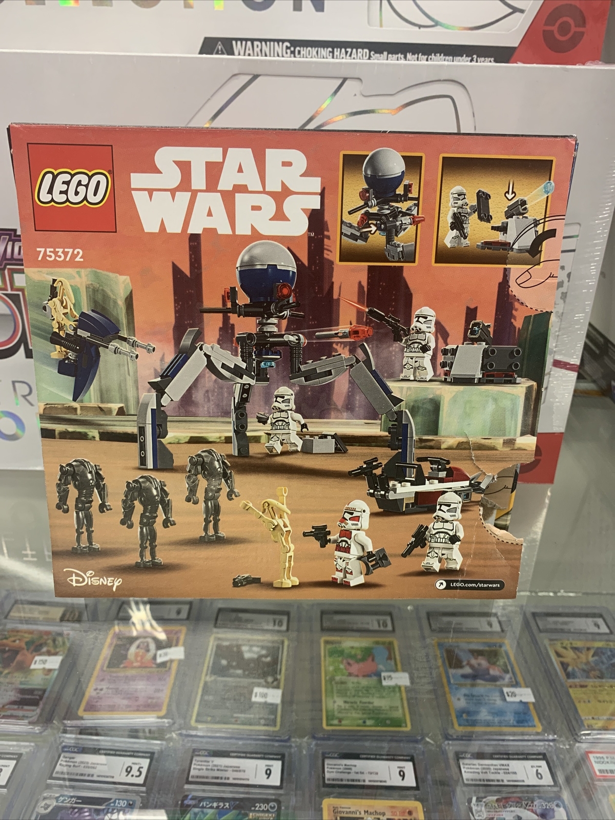 2024 Lego 75372 Star Wars Clone Trooper Battle Droid Battle Pack BOX ONLY RAG50