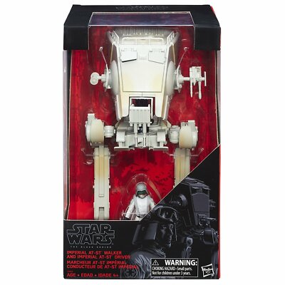 Star Wars Imperial AT-ST Walker and Driver Action Figure. The