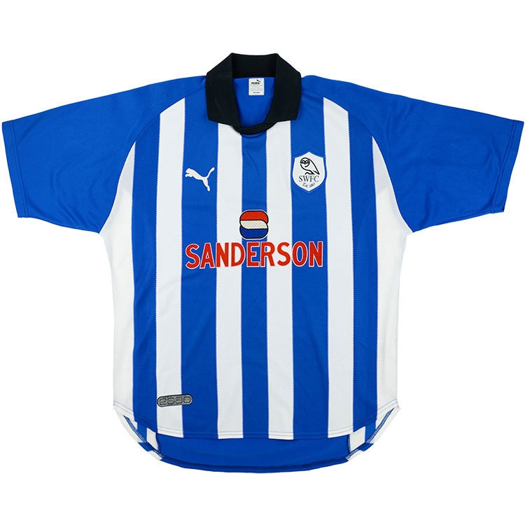 シェフィールド・ウェンズデイFC イングランド PUMA L SWFC FC Sheffield Wednesday 90s SWFC Soccer UK Jersey Football