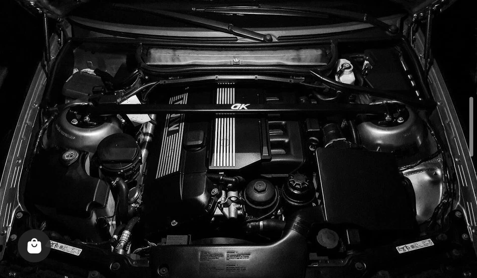 BMW E36 M3 Domstrebe vorne Drift King driftking 6 Zylinder front brace  - Bild 4 von 4