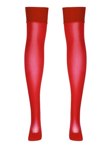 Women Mesh Sheer High Thigh Pantyhose Stocking See-through Long Socks Sexy Tight - Picture 7 of 61