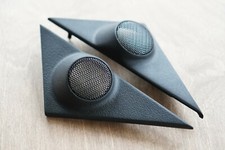 New Bmw E30 Tweeter Door Speaker Housings Pair Tweeters