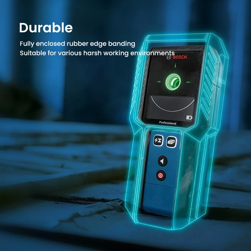 Bosch Wall Detector Gms120-27 Can Measure Metal and Live Wires In Walls with Bag - Image 3 of 4