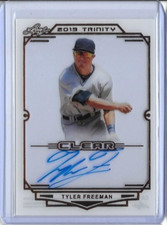 2019 Leaf Trinity TYLER FREEMAN Clear Acetate Bronze Foil Auto RC Guardians