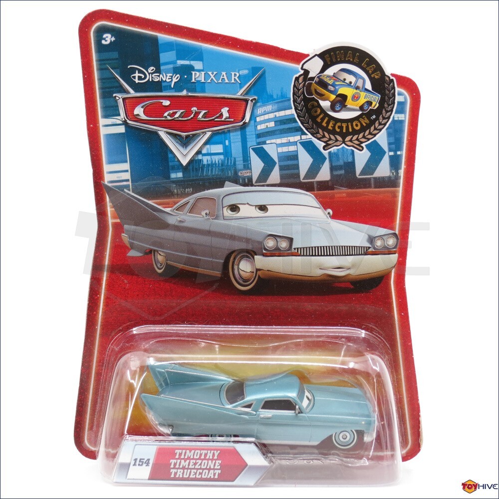 ディズニーカーズ新品 ＃154 ティモシー・タイムゾーン TRUEコート1/55 Disney Pixar Cars Final Lap series Timothy Timezone Truecoat