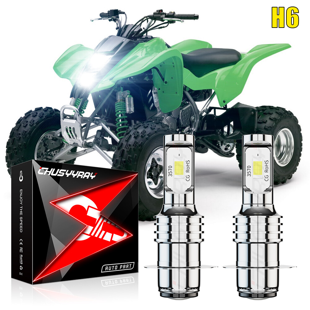 For Kawasaki ATV KFX400 2003-2006 KFX450R 2009 2010-2014 H6 LED