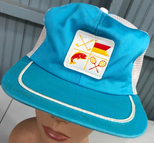 VTG Golf Tennis Mesh Pinwheel Snapback 