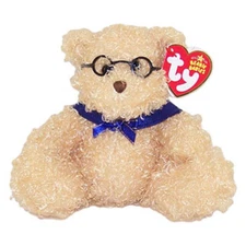 TY Beanie Baby - HONORS the Graduation Bear (No Hat Version) (7 inch) - MWMTs