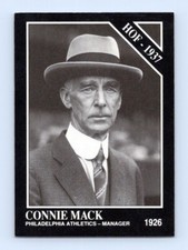 1991 Conlon Collection #45 Connie Mack HOF