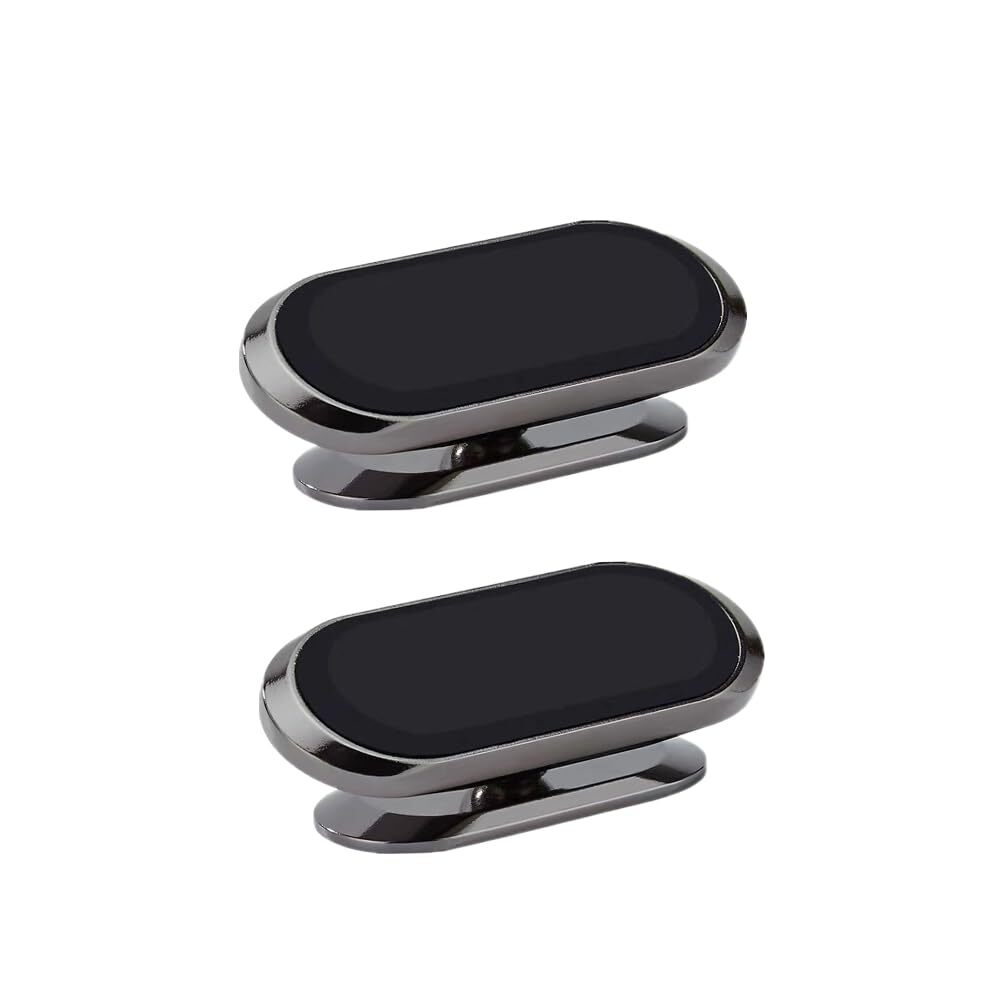 Soporte para teléfono de coche 2 piezas, soporte magnético para teléfono de coche, capacidad de rotación 360°, traje...