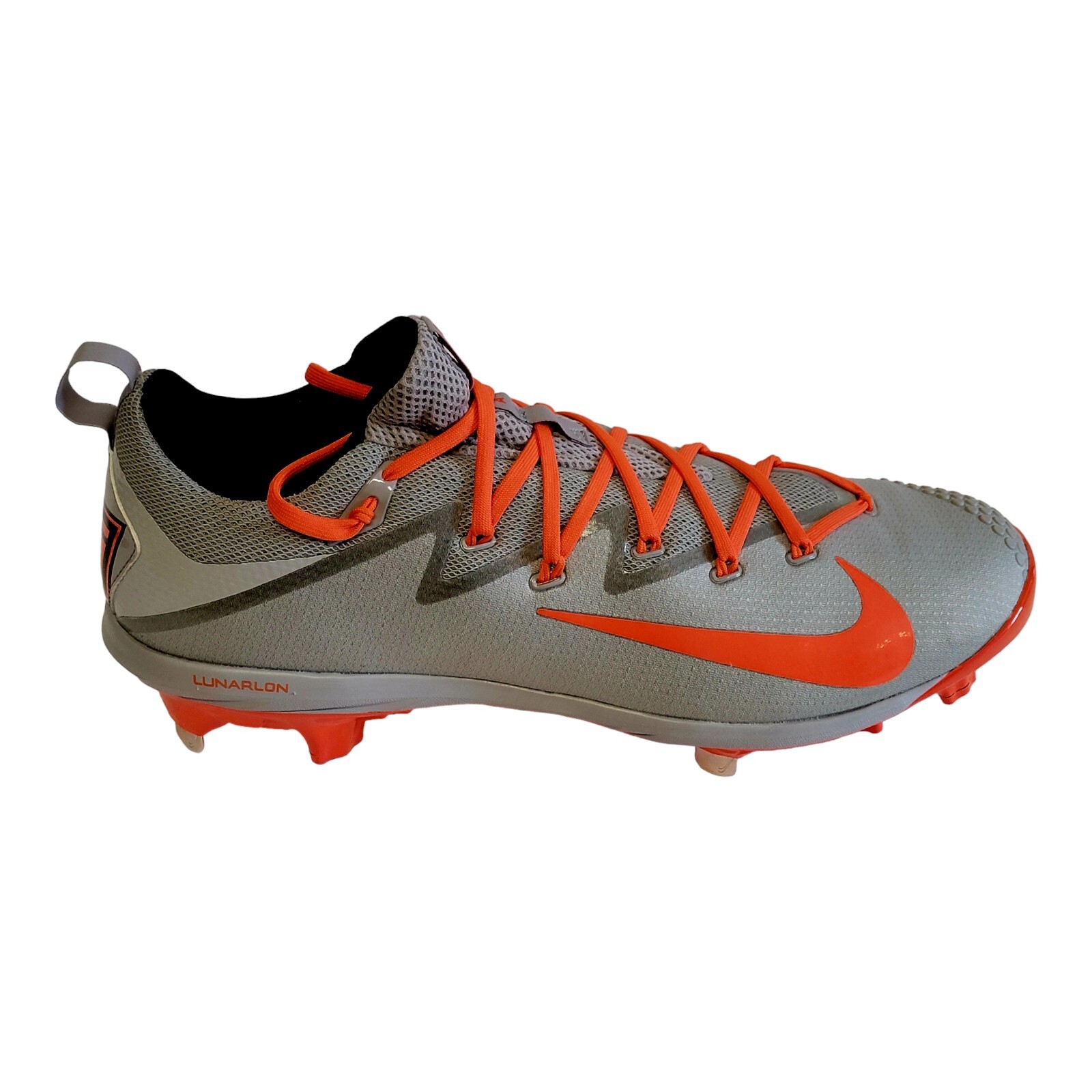 Nike Force Zoom Trout 6  Oklahoma State Cowboys Baseball Cleats Sz 15 CU0151-001 thumbnail 2