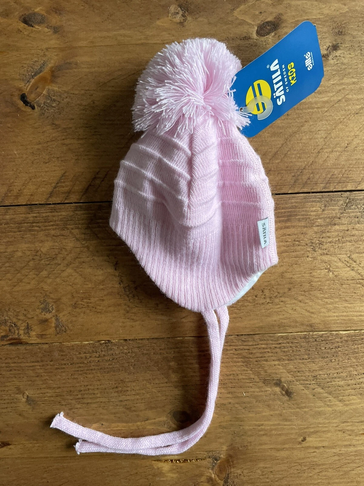 SATILA Pom Pom Bobble Hat Pink 0-6 Months