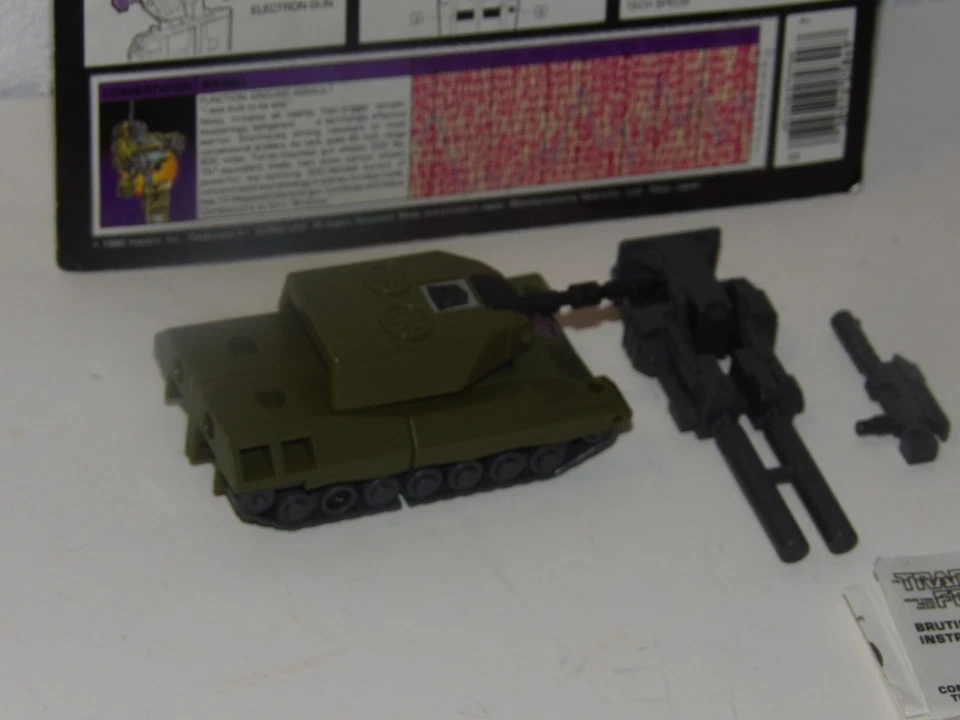 TRANSFORMERS G1 BRAWL BRUTICUS COMPLETE COMBATICON MINT LOT ORIGINAL - Image 3 of 4