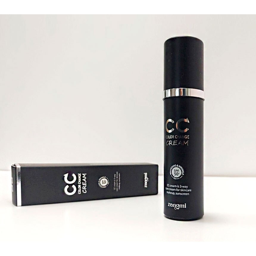 Zangmi CC Color Change Cream | 50g | 3-in-1 Skincare, Makeup
