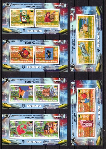 Collection De Timbres Mozambique 2017 – Nature, Faune, Orchidées – 26 S/s MNH