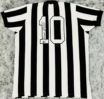 Brazil Pele Signed Santos Soccer Jersey Full Name 