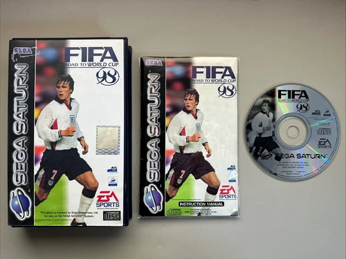 FIFA Road to World Cup 98 Sega Saturn Video Game PAL UK Boxed Complete