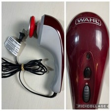 Masajeador eléctrico con cable de terapia de calor Wahl Hot & Cold Deluxe con 1 accesorio