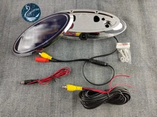 Tailgate Emblem Oval & Back Up Camera Kit for 09-14 Ford F150 F250 F350