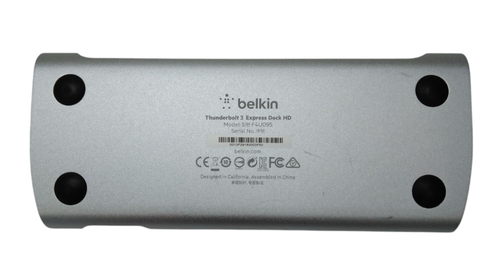 Belkin Thunderbolt 3 USB 3.0 USB-C Express Dock Station HD F4U095 NO AC Adapter - Picture 2 of 5