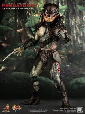 Hot Toys Mms130 1/6 Predator Berserk Predator Lion Face Predator