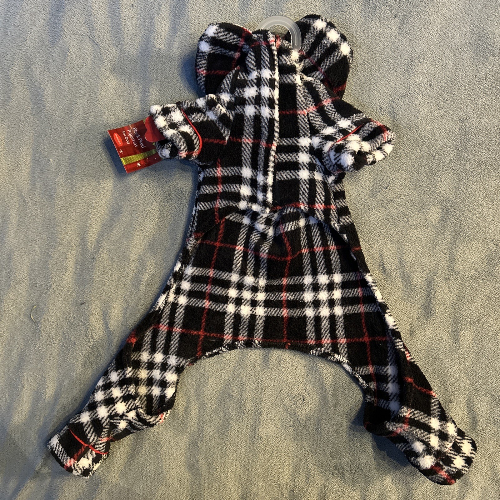 NEW Plaid Dog Pajama Sweater, PawsLife SIZE MEDIUM (Super Soft!) FREE SHIPPING!