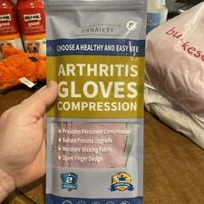Arthritis gloves compression DRNARESTY size small two pairs￼