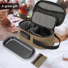 Smell Proof Bag with Combination Lock, Odor Proof Bag with Metal Tray and Mini P
