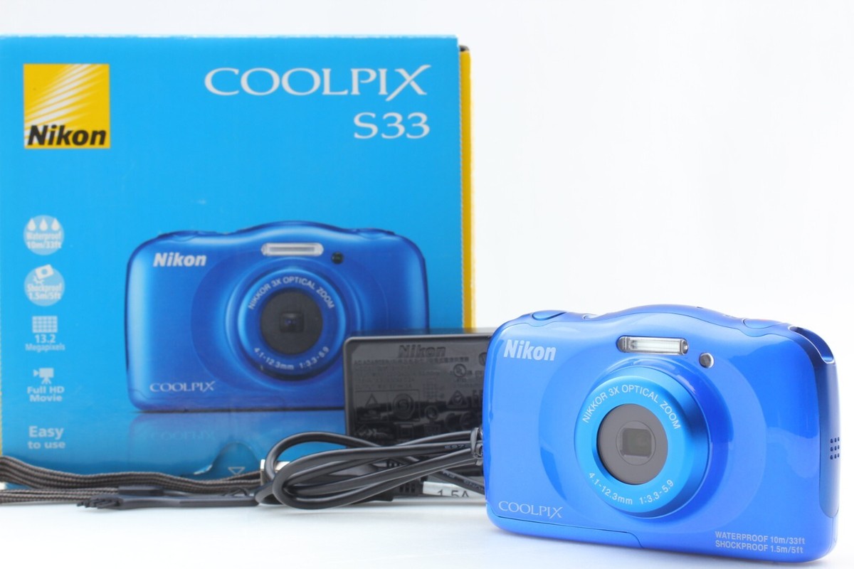 デジタルカメラ Nikon COOLPIX S33 Amazon.com : Nikon COOLPIX S33 Waterproof Digital Camera