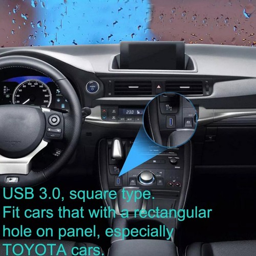 Cavo di prolunga per montaggio a incasso da pannello USB 3.0 a porta singola - Afbeelding 5 van 6