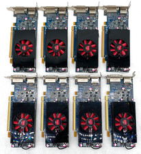 8X DELL KFWWP AMD RADEON HD 7570 1GB GDDR5 PCIe x16 DVI DP GRAPHICS CARDS