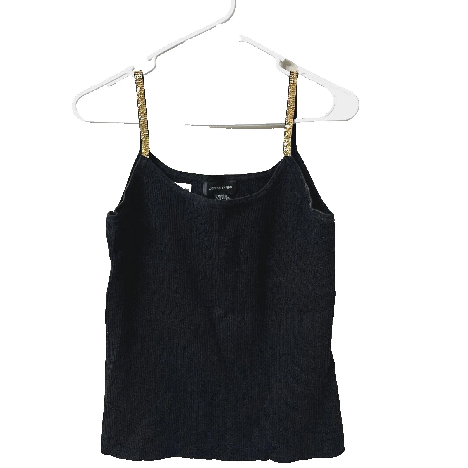 Seda Cable & Gauge Camisetas sin mangas para mujeres