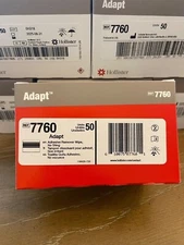 50 Hollister 7760 Adapt Universal Remover Wipes No Sting 