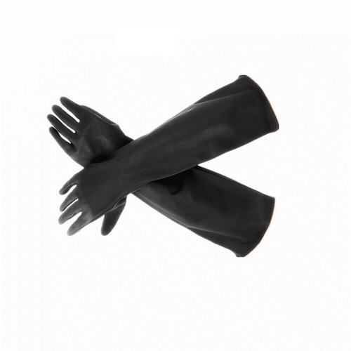 Gummihandschuhe aus Naturlatex Arbeitshandschuhe Latexhandschuhe Lang 35-45cm DE - Bild 10 von 10