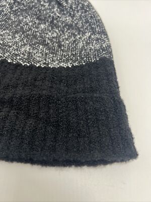 Givenchy Unisex Houndstooth Logo across front Wool Blend Beanie Winter Hat Givenchy Unisex Houndstooth Logo across front Wool Blend  main image 2