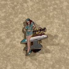 HARD ROCK CAFE LAS VEGAS SEXY SURGICAL NURSE GIRL & OPERATING TABLE PIN 2007
