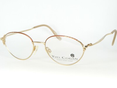 Yves Cogan YC82 C44 GOLD /OTHER EYEGLASSES GLASSES FRAME 53-18