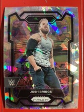 2024 Panini Prizm Cracked Ice Prizm #166 Josh Briggs