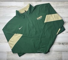 Nike Storm Fit UAB Blazers Green Quarter Zip Pullover Long Sleeves Men’s Size: L
