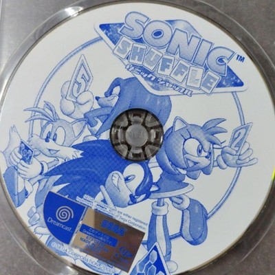 Sonic Shuffle Sega Dreamcast nur Disc gebraucht getestet japanische Version