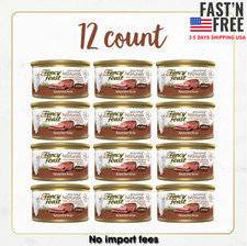 Purina Fancy Feast Gourmet Naturals Wet Cat Food, Beef in Gravy, 3 oz 12 Pack