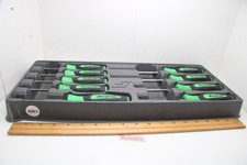 Snap-on Sgdtx90bg T8 - T45 9 Piece Green Soft Grip Torx Screwdriver Set Usa