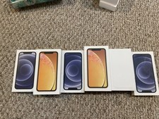 LOT Of 6 IPHONE Empty Boxes : FREE SHIPPING 