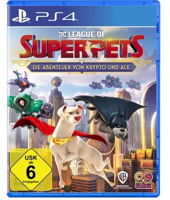 PS4 - DC Super League of Pets: Die Abenteur von Krypto & Ace DE NEU & OVP