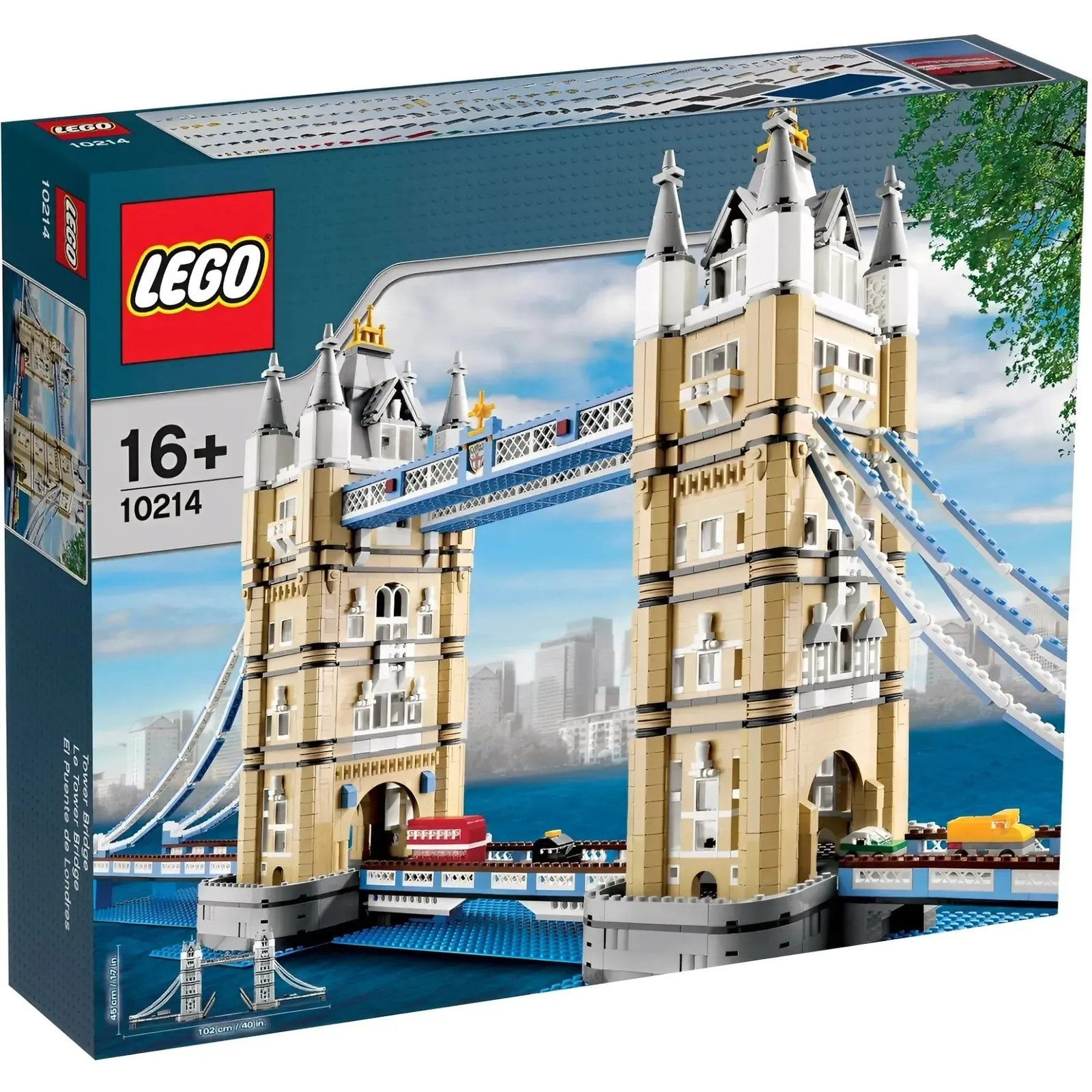 LEGO [Advanced models] - Tower Bridge Building Set - Landmarks Series (10214)