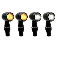 E-Mark LED CNC Motorcycle Indicator Mini Turn Signal Light Vehicle Inspection...