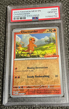 Pokemon TCG Charmander 004/165 GameStop Exclusive Promo Reverse Holo EN