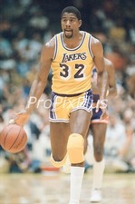4/18/1985 Lakers NBA Playoffs Magic Johnson 35 mm Neg & 4x6 Print