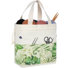 Yarn Bag, Knitting Crochet Tote Bag, Yarn Storage Bags Organizer, Crochet Bag...